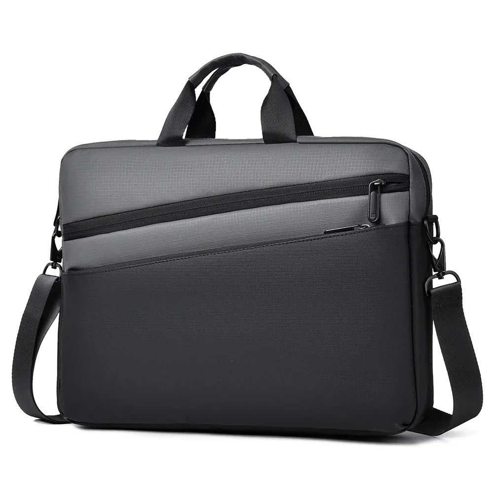 sac pour ordinateur portable personnalisé avec logo, 15 et 17 pouces, sac à bandoulière pour homme, sac d'affaires, impression d'image en gros