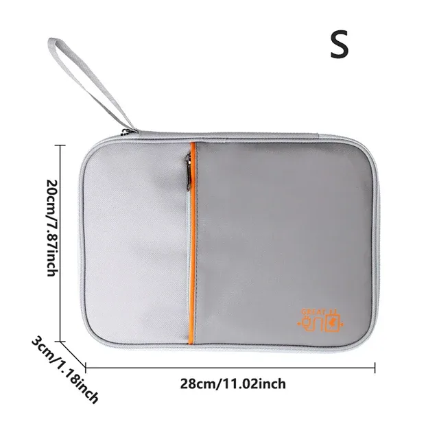 sac de rangement de câbles de données portables, chargeur usb numérique, fil d'écouteurs, boîte de rangement de batterie externe, kit de voyage, pochette de rangement