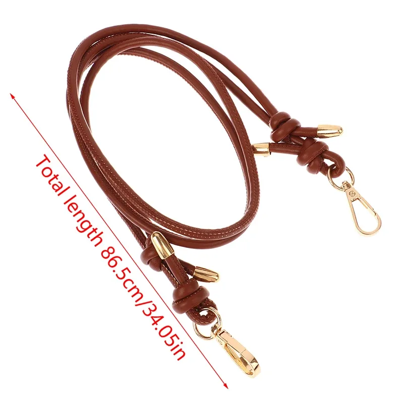 accessoires de sangle de sac à bandoulière en cuir multicolore, longueur réglable de 86.5cm, simple initié, nouveau