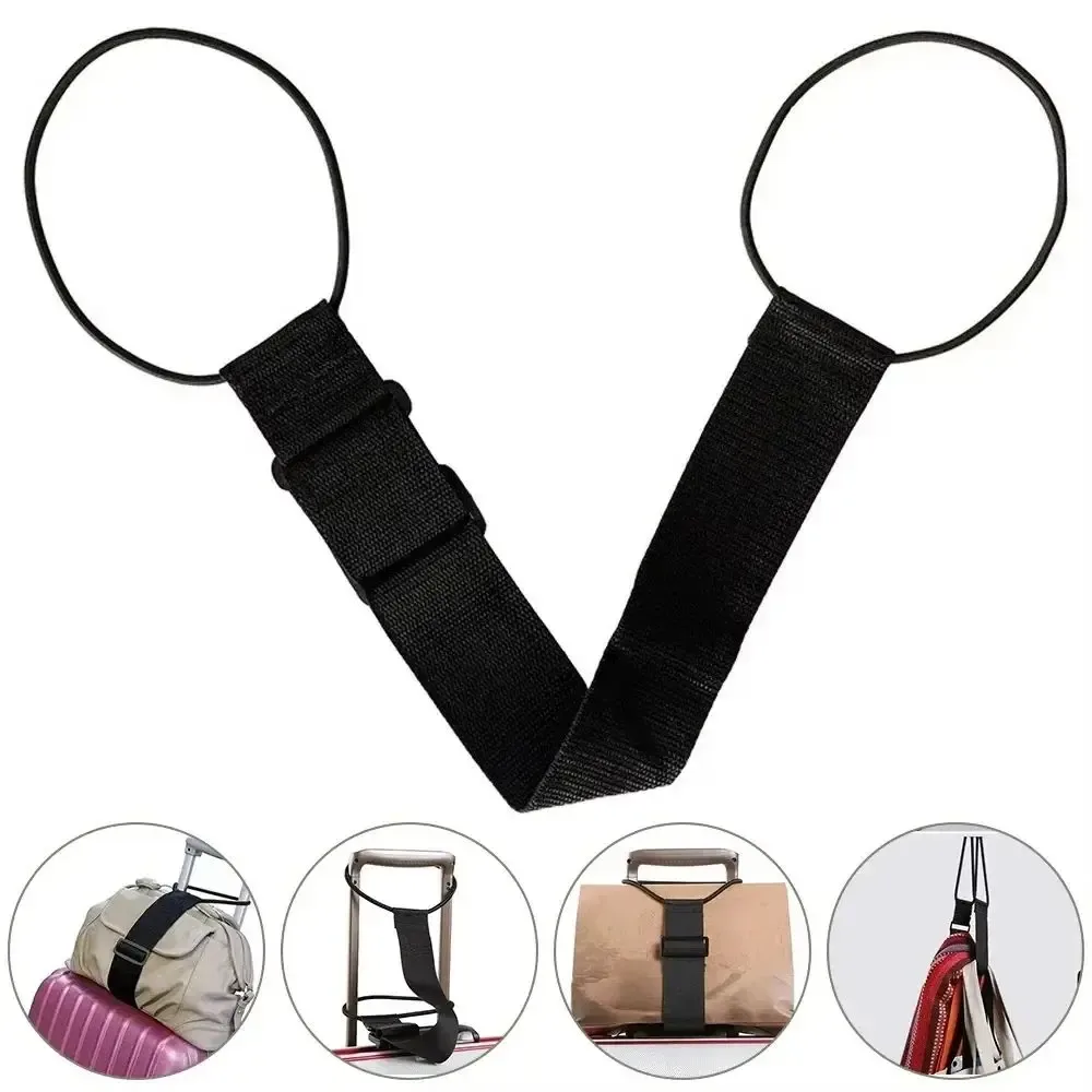 sangle de bagage élastique réglable, sangle de transport, sangle de bagage extensible, ceinture de valise, sangles de sécurité pour bagages de voyage