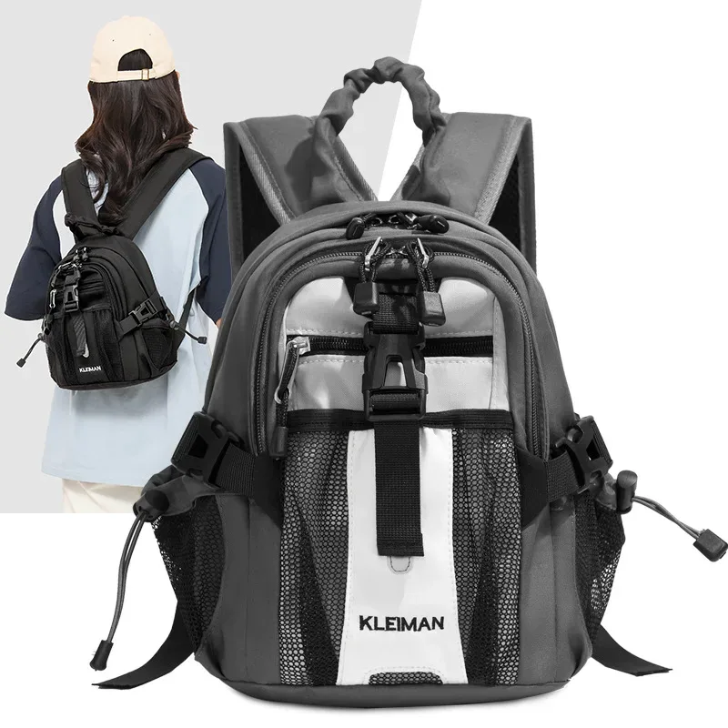 sac à dos tactique multifonction étanche pour hommes et femmes, sac de poitrine léger de voyage, mode japonaise, sac à dos de cyclisme
