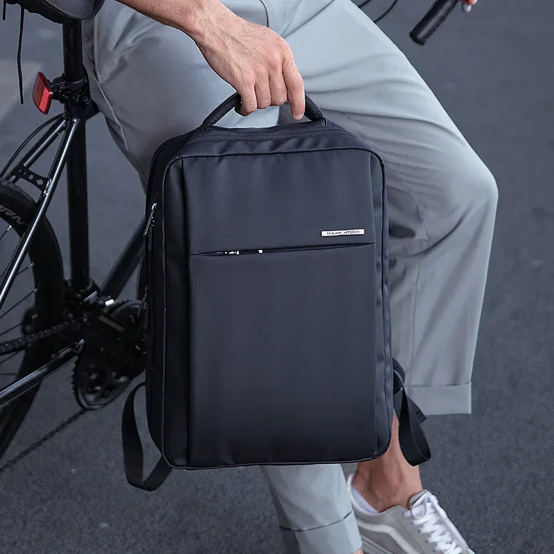 mark ryden – sac à dos d'ordinateur en tissu oxford de haute qualité, sac à dos d'affaires étanche, sacs d'école