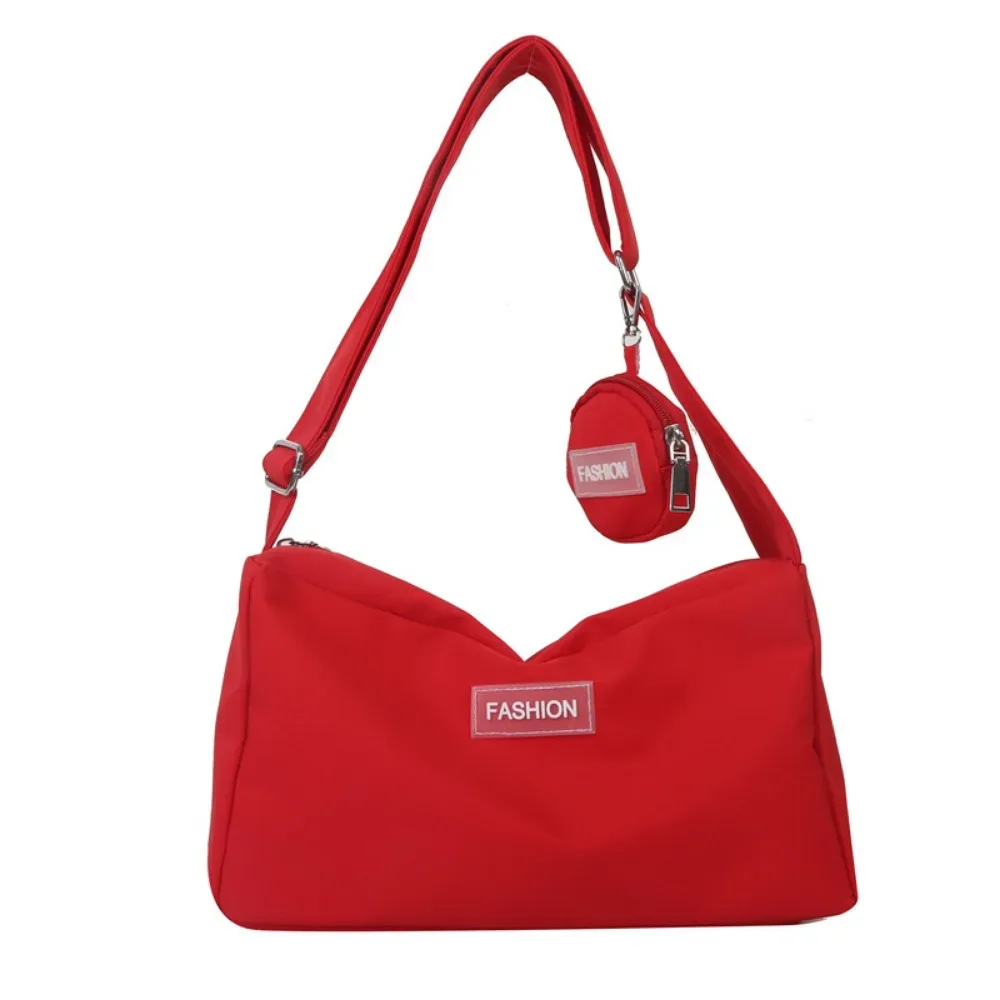 sac à bandoulière de grande capacité, version coréenne, décontracté, polyvalent, léger, oxford, nouvelle mode automne/hiver 2024