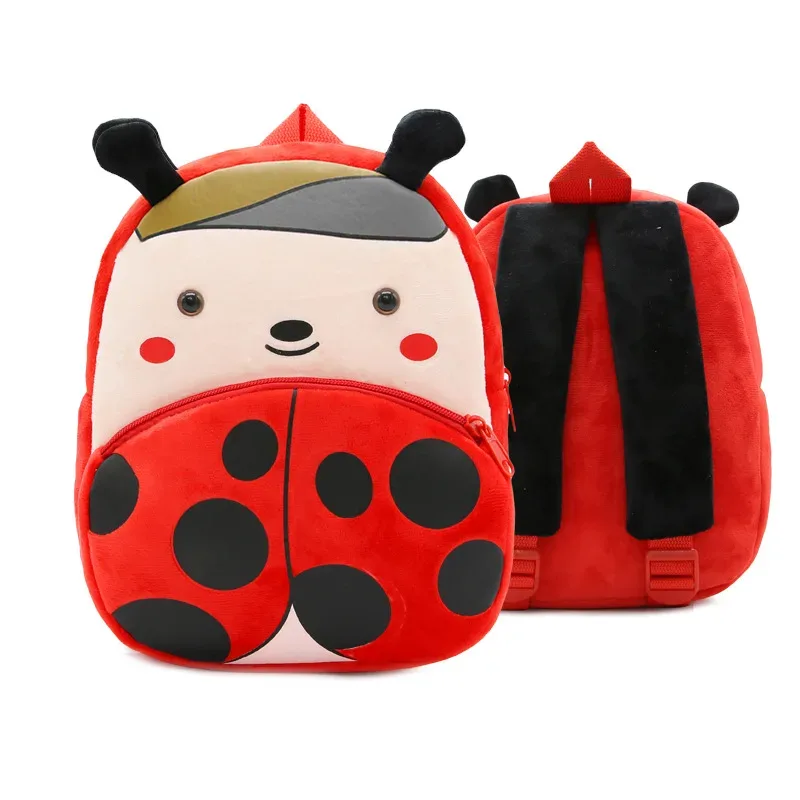 sac à dos créatif en peluche pour enfant, observateur, mignon, animal de dessin animé