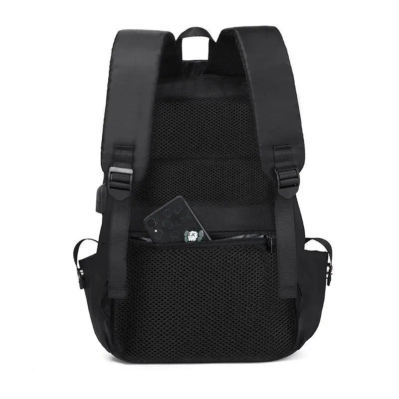 sac à dos en toile imprimée avec motif de lettre et numéro 23, sac d'école pour étudiants, sac à dos pour ordinateur portable, grande capacité, mode garçon et fille, albanes
