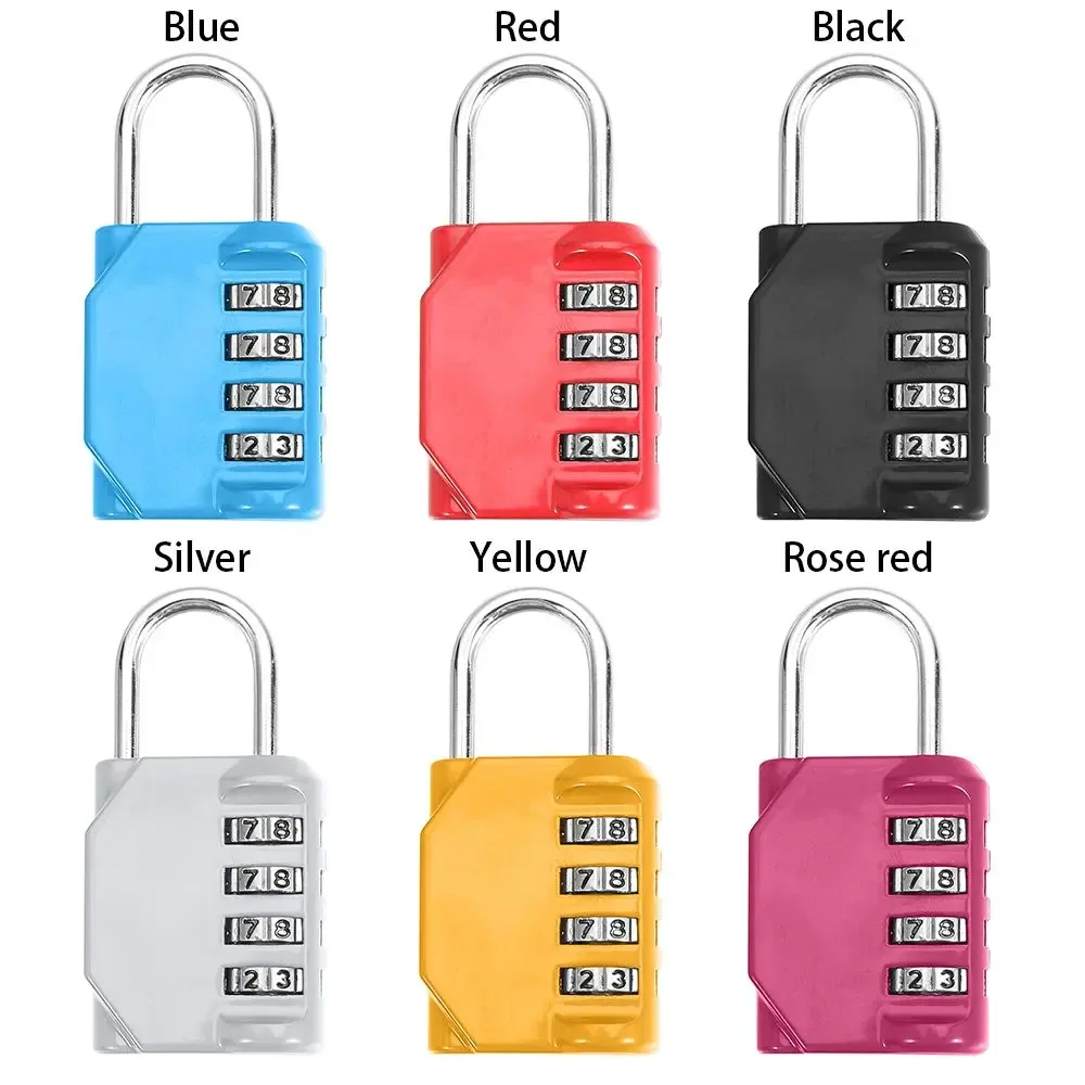 cadenas serrure tsa alliage métallique jaune vert gris kaki rose rouge voyage valise bagage