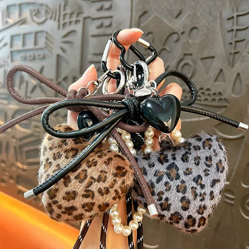 porte-clés pendentif à breloque pour sac, corde tressée, accessoires de sac à dos pour femmes, cadeau suspendu pour téléphone
