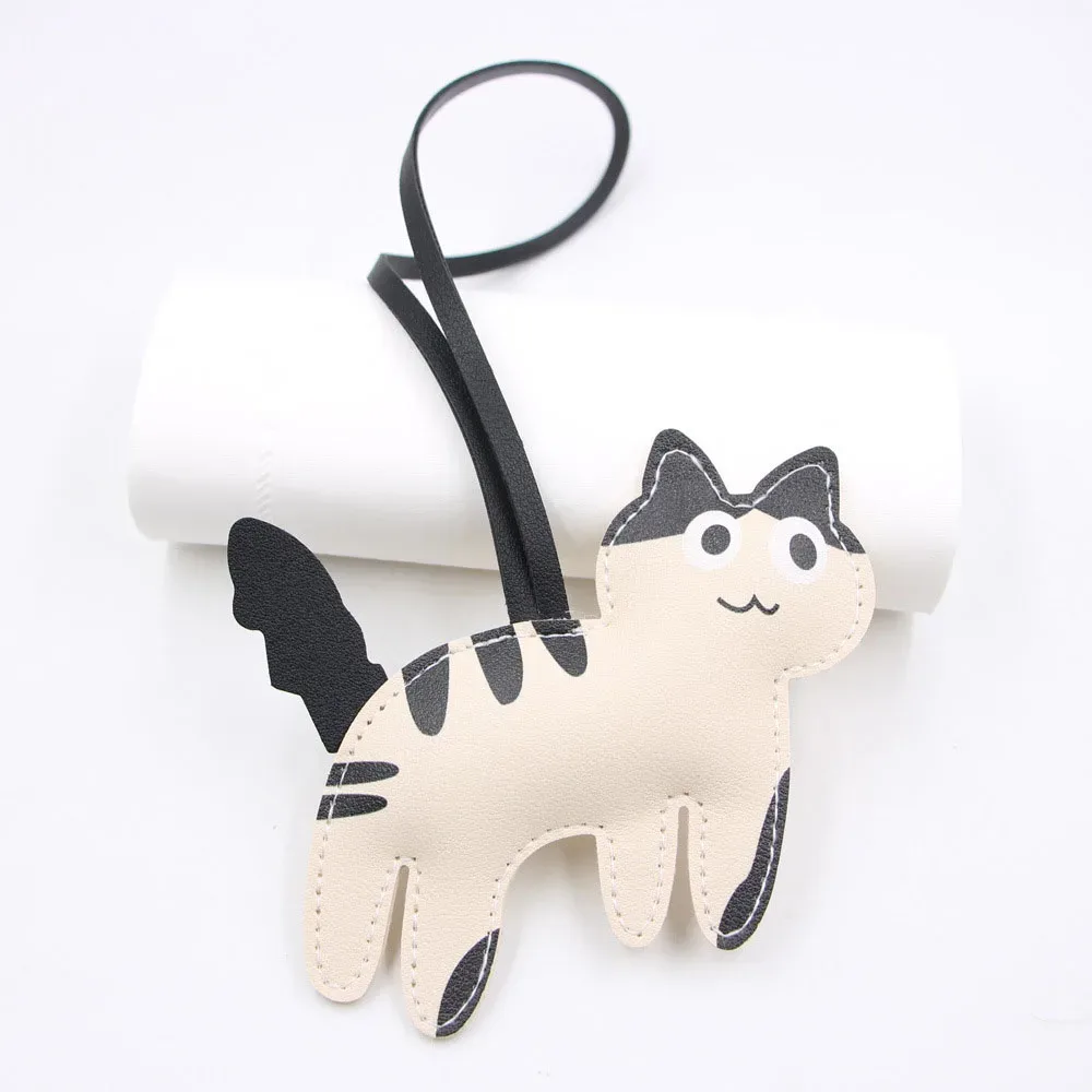 mini ours porte-clés en cuir pu animaux, ornement suspendu, sac à dos, breloque de sac à main, cadeau pour hommes et femmes, breloques de sac coréen y2k