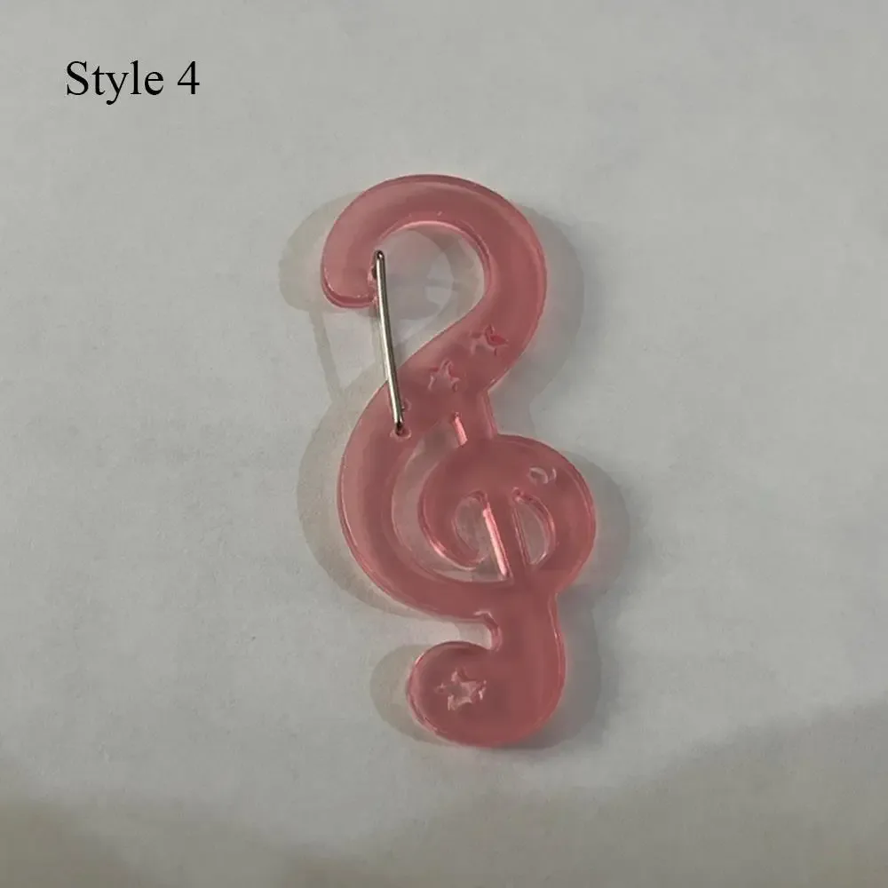 acrylique couleur bonbon étoiles sac à dos pendentif sac à main suspension illustration bibelots porte-clés pour filles sac breloques sac accessoires