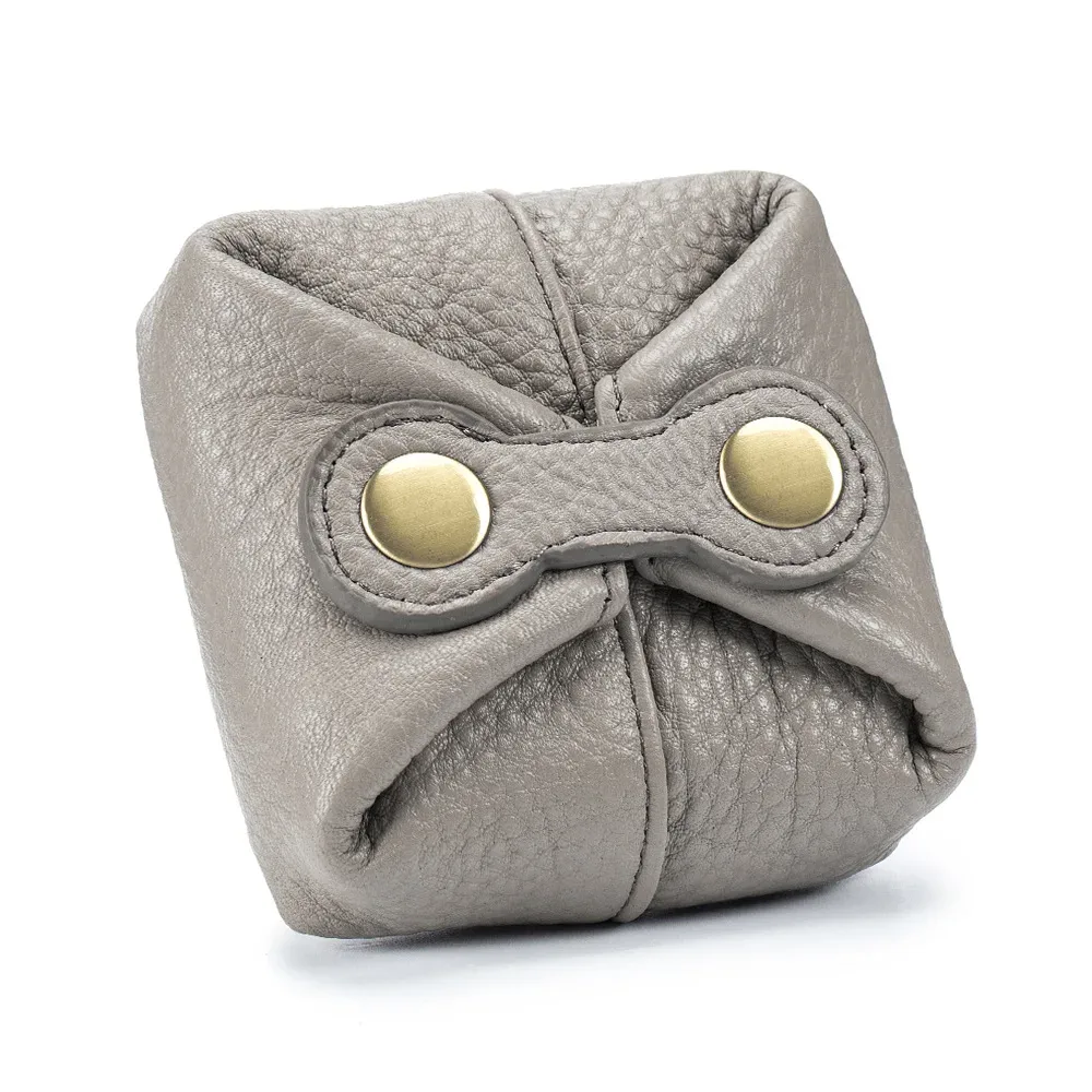 sac à cosmétiques en cuir véritable pour femmes, pochette de maquillage mignonne, petite boîte à clés pour écouteurs, étui de rangement pour rouge à lèvres, mini porte-monnaie à la mode