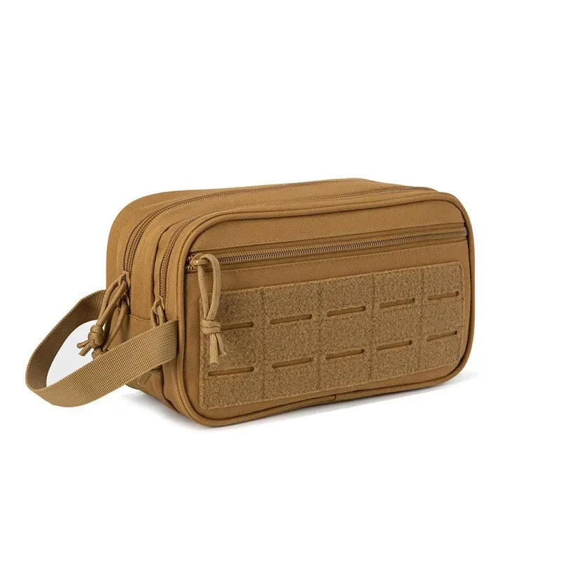sac de toilette tactique homefish pour hommes, sac d'hygiène, pochettes molle, petite trousse de toilette, trousse de rasage pour hommes, trousse de voyage, maquillage