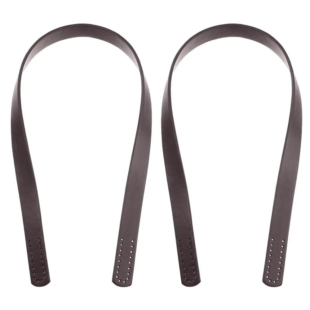 sangle de sac en cuir pu pour femmes et filles, poignée de remplacement bricolage, ceinture de sac à main, accessoire de sac, 2 pièces