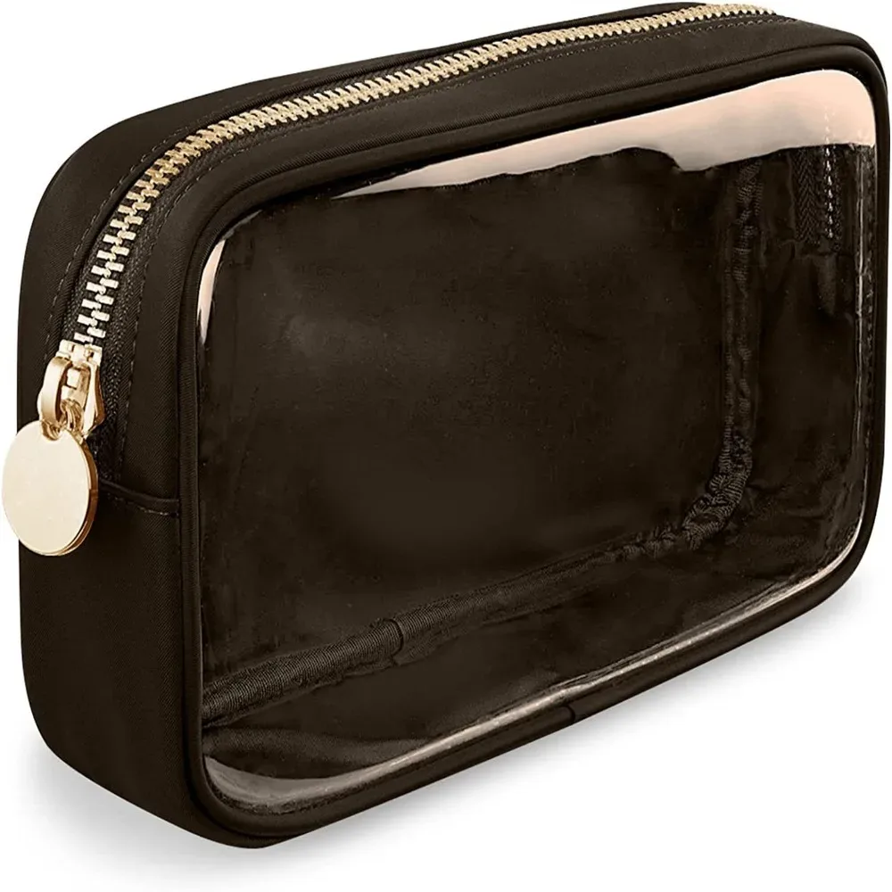 nouveau sac cosmétique en pvc grande capacité sac de maquillage transparent coque de rangement trousse de toilette femmes