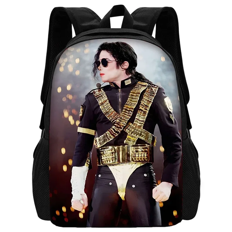 sac à dos pour enfants, chanteurs populaires, michaels jackson, avec sacs à déjeuner, sacs à crayons, sacs d'école pour garçons et filles, meilleur cadeau