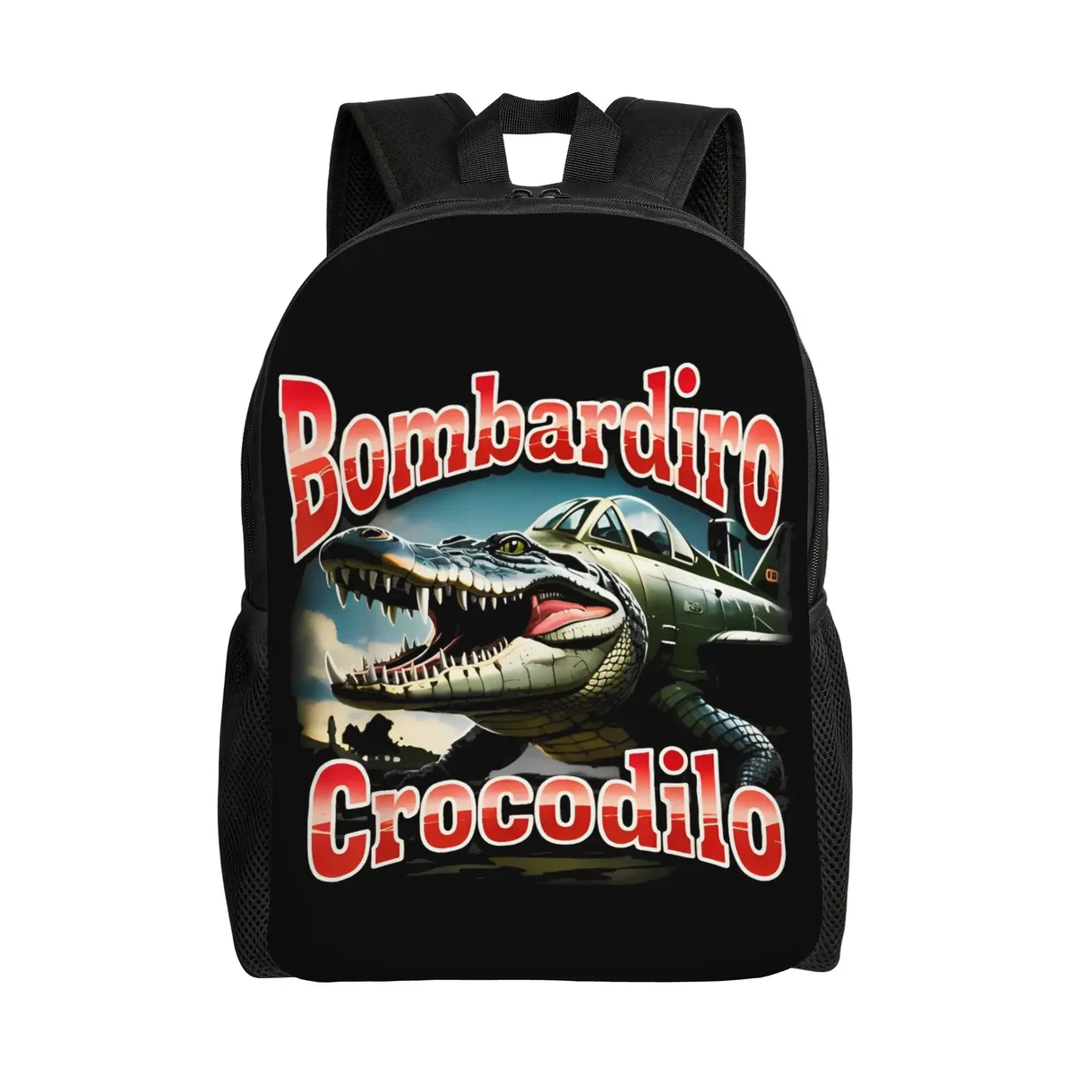 sac à dos tung tung tung sahur pour hommes et femmes, sac à dos décontracté pour le lycée, sac à dos en toile pour le collège, motif meme brainrot italien, cadeau