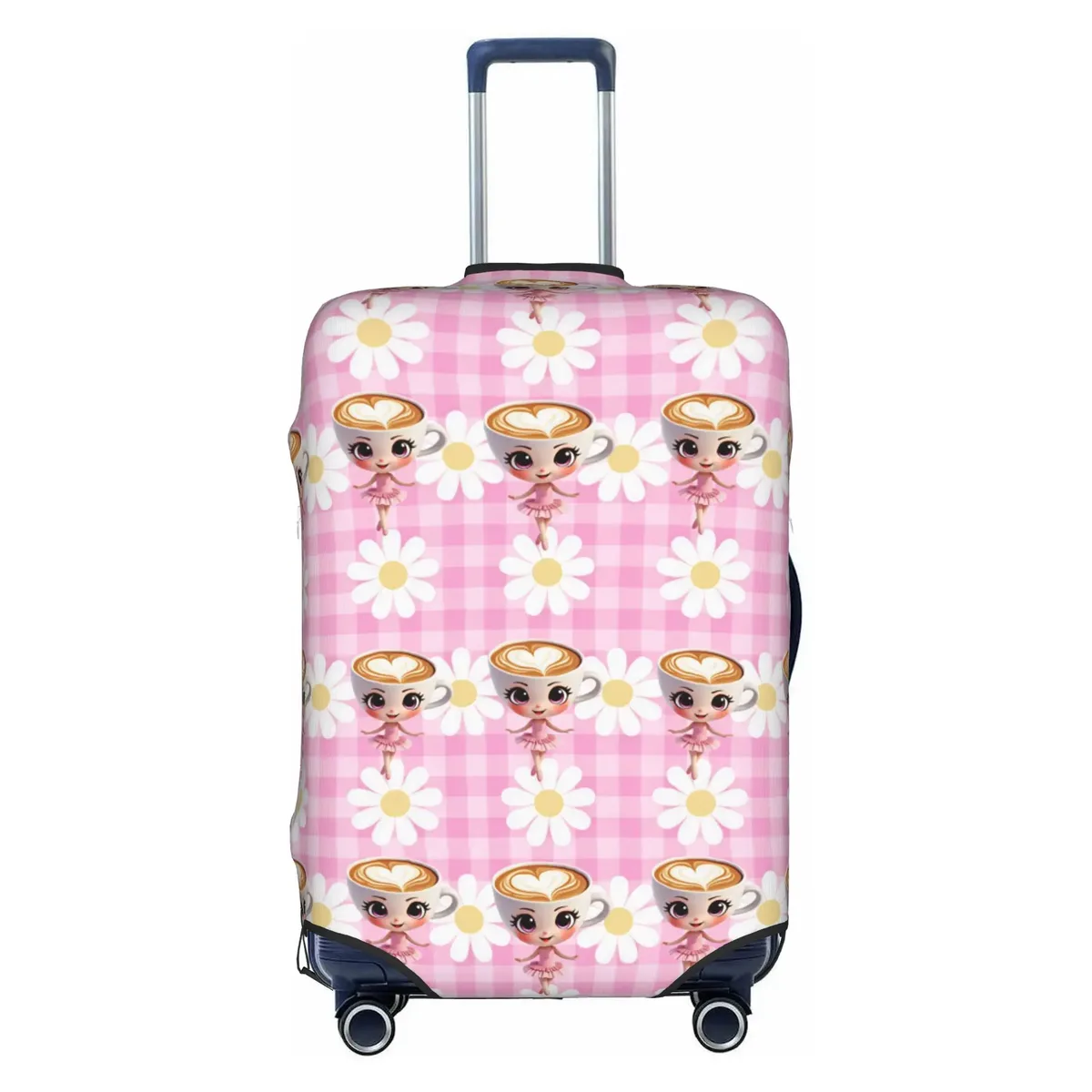 housse de protection élastique pour valise, motif humoristique italien tung tung tung sahur funk, convient aux valises de 18 à 32 pouces