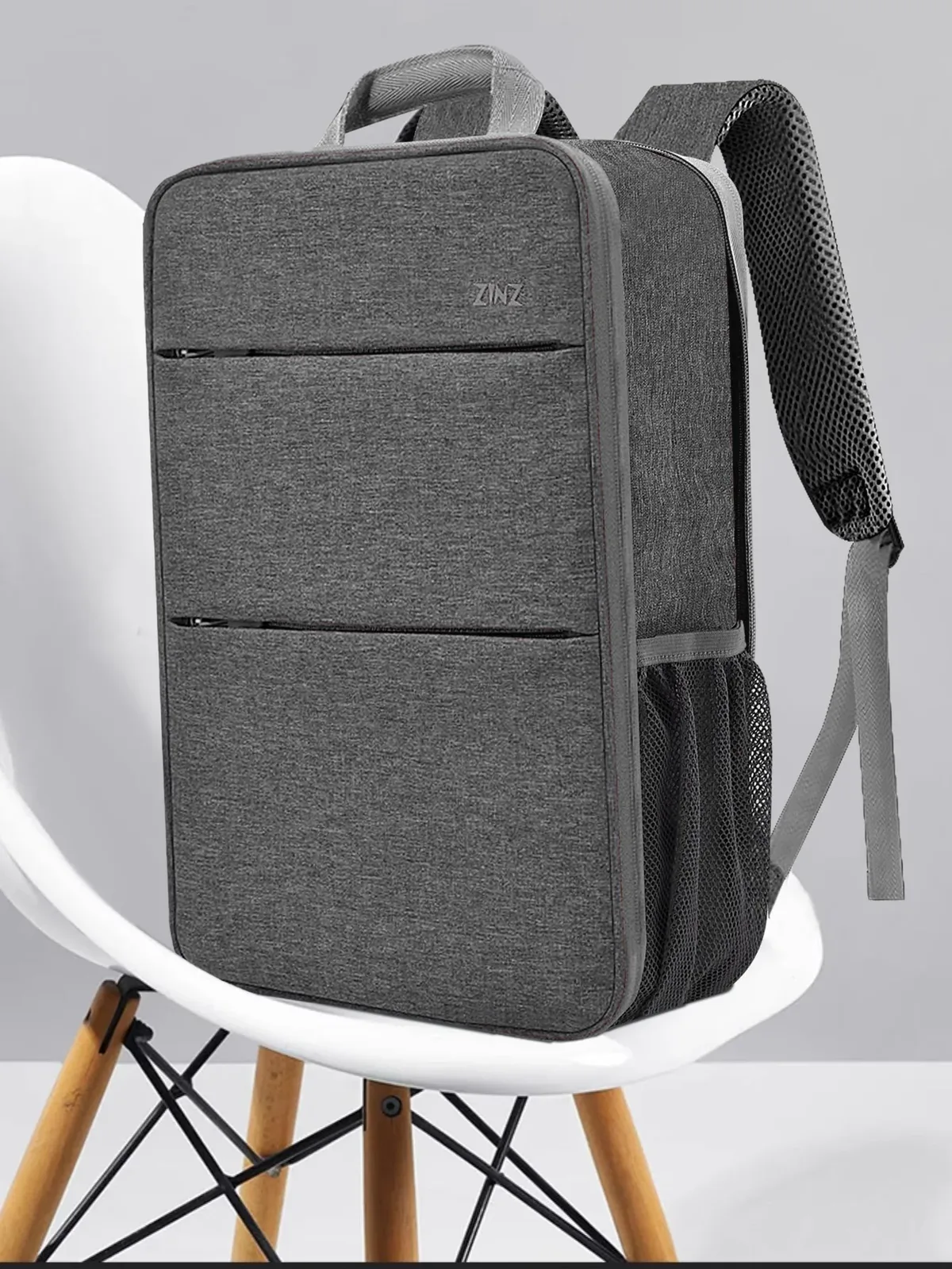 sac à dos mince extensible pour ordinateur portable 15 15,6 16 pouces, sac pour ordinateur portable résistant aux déversements pour la plupart des macbooks de 14 à 16 pouces ou d'autres ordinateurs