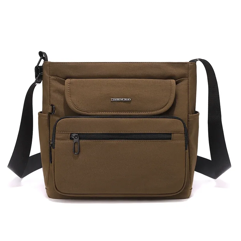 sac à main en nylon léger pour femmes, sac bandoulière, grande capacité, multi-compartiments, sac fourre-tout décontracté pour tous les jours, sac de voyage, sac à bandoulière