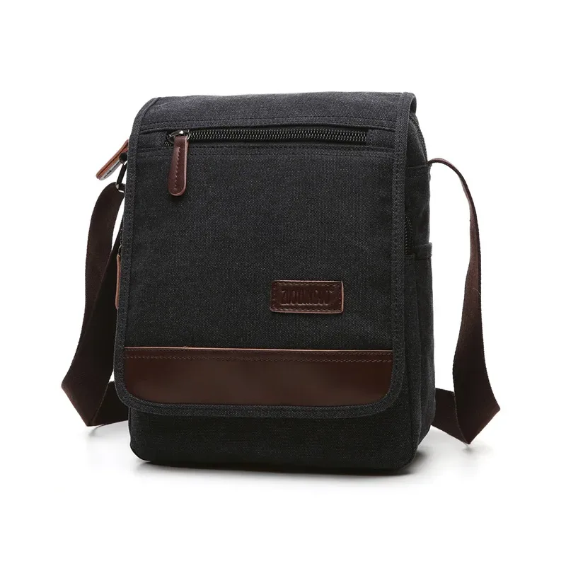 sacs à main de marque de créateur, sac messager de haute qualité, grande capacité, sac à bandoulière unisexe, petit sac carré en toile, sac d'école pour étudiants