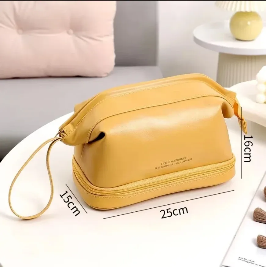 sac de rangement de cosmétiques, grande capacité, portable, ins, haut de gamme, célèbre sur internet, nouveaux cosmétiques de voyage, sac de rangement de produits de toilette