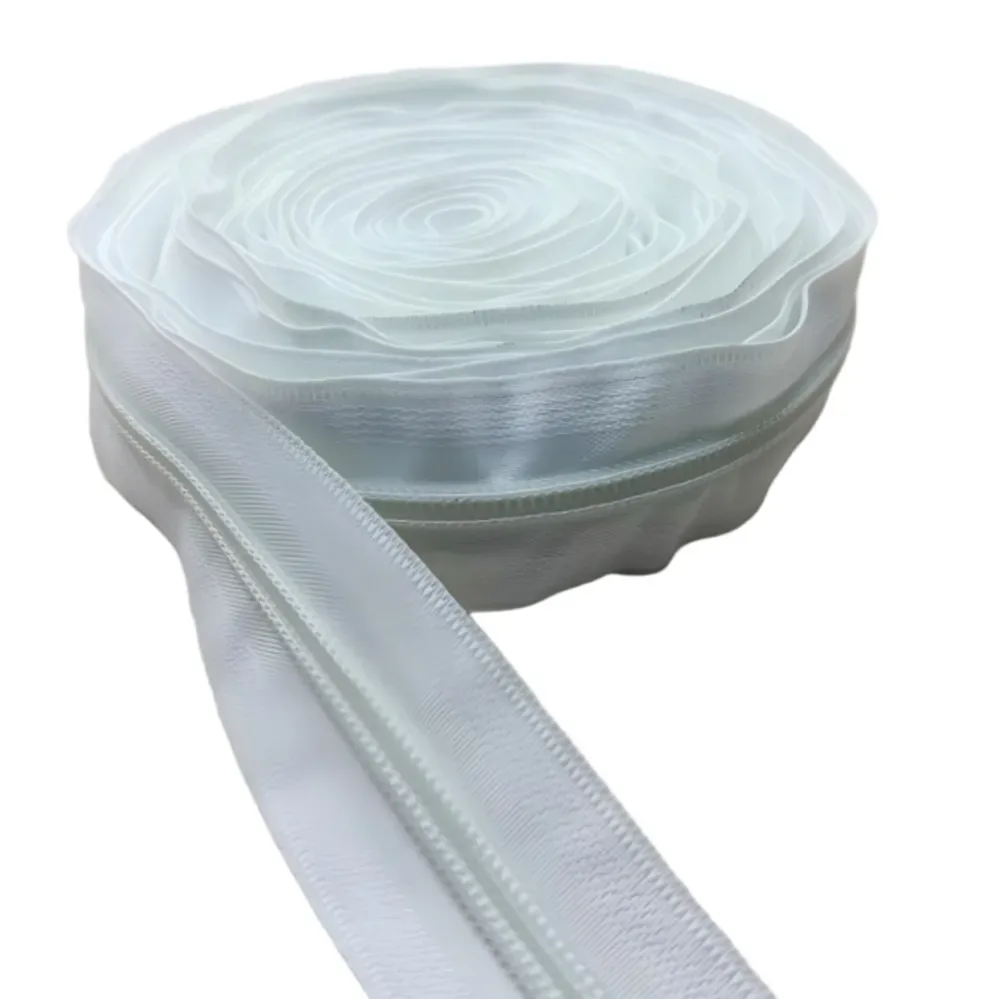 5 #   ruban de fermeture éclair en nylon arc-en-ciel sans curseur, 1-10m, fermetures éclair au mètre, kit de réparation de fermetures éclair pour sacs et fournitures