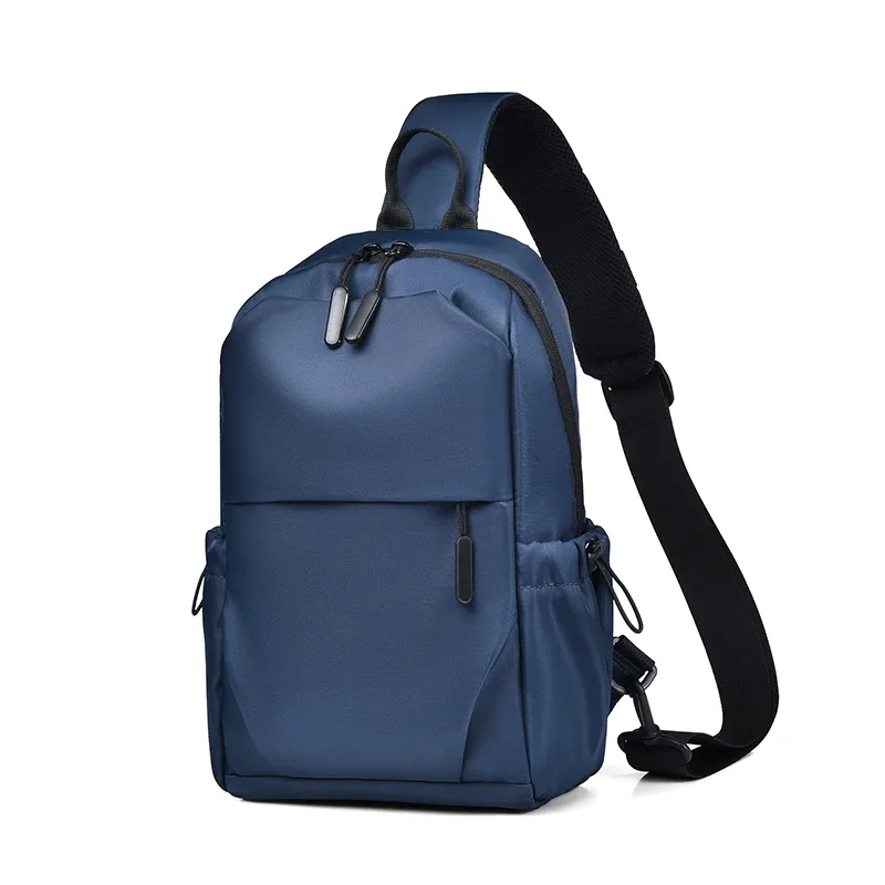 sac de poitrine multifonctionnel pour hommes avec bretelles réglables, sac à bandoulière professionnel adapté au sport, aux voyages d'affaires et aux trajets quotidiens