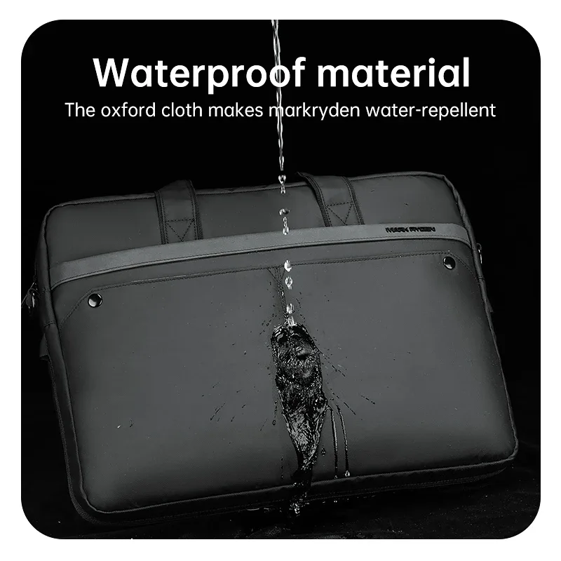 sac pour ordinateur portable mark ryden, sacoche de luxe pour homme, sac à main de créateur, sac à bandoulière professionnel, sac de travail, sac fourre-tout de bureau, mallette de rangement