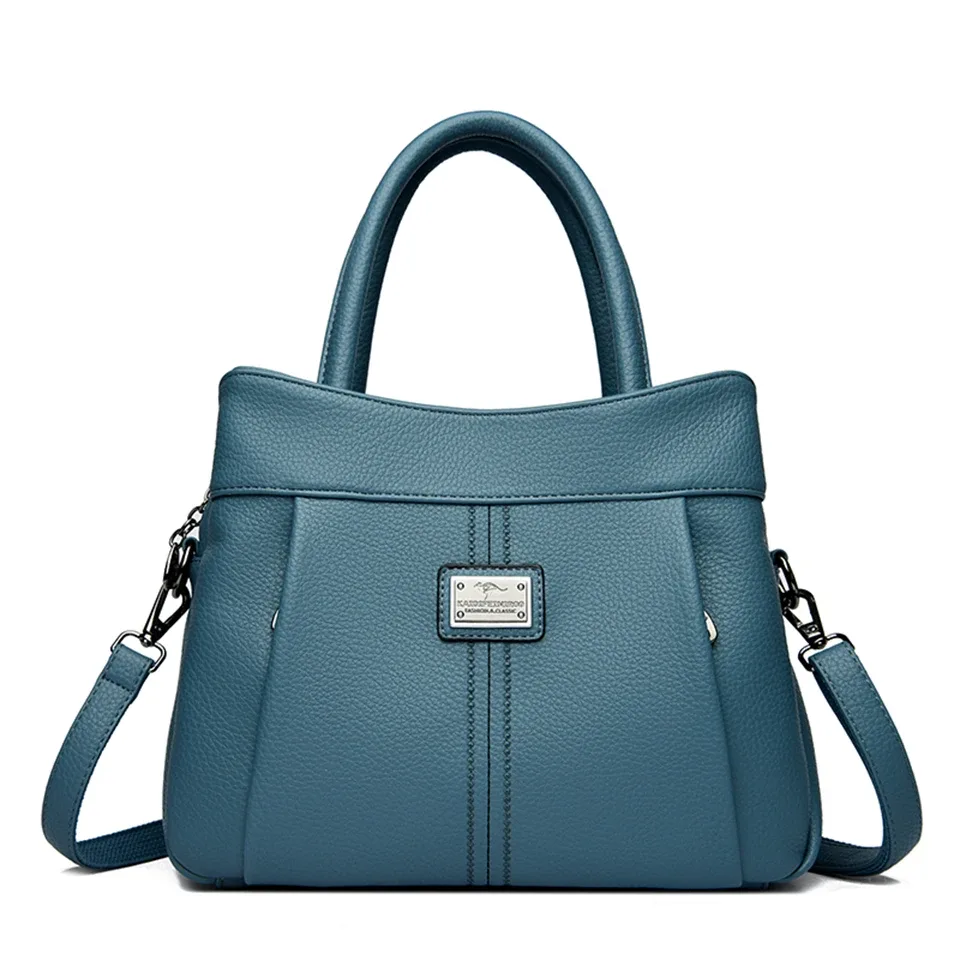 sac à bandoulière en cuir de haute qualité pour femme, sacs à poignée supérieure, sacs à main pour femme, sac messager, designer de luxe, initié