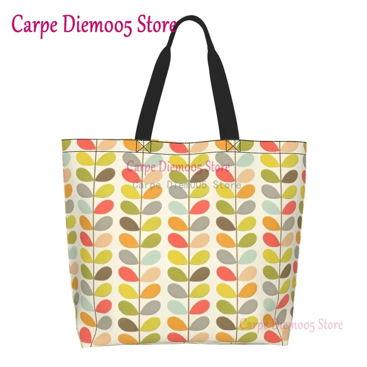 orla kiely sac fourre-tout grande capacité pour femme, sac d'épicerie pour femme, initié