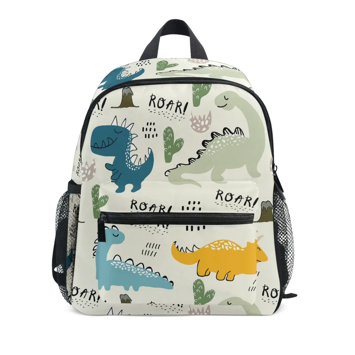 sac à dos d'école dinosaure mignon pour enfant garçon et fille, accessoire créatif avec livre d'animaux