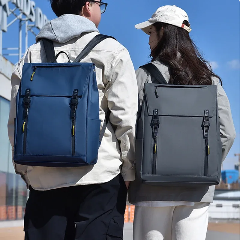sac à dos décontracté avec logo, sac à dos étanche pour ordinateur pour hommes, nom imprimé, sac de livre d'étudiant, motif imprimé