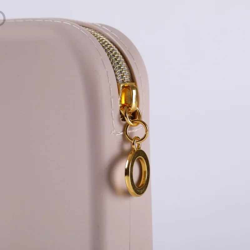 sac de rangement cosmétique carré en silicone, grande capacité, support portable pour pinceaux de maquillage, organisateur de cosmétiques étanche pour voyage
