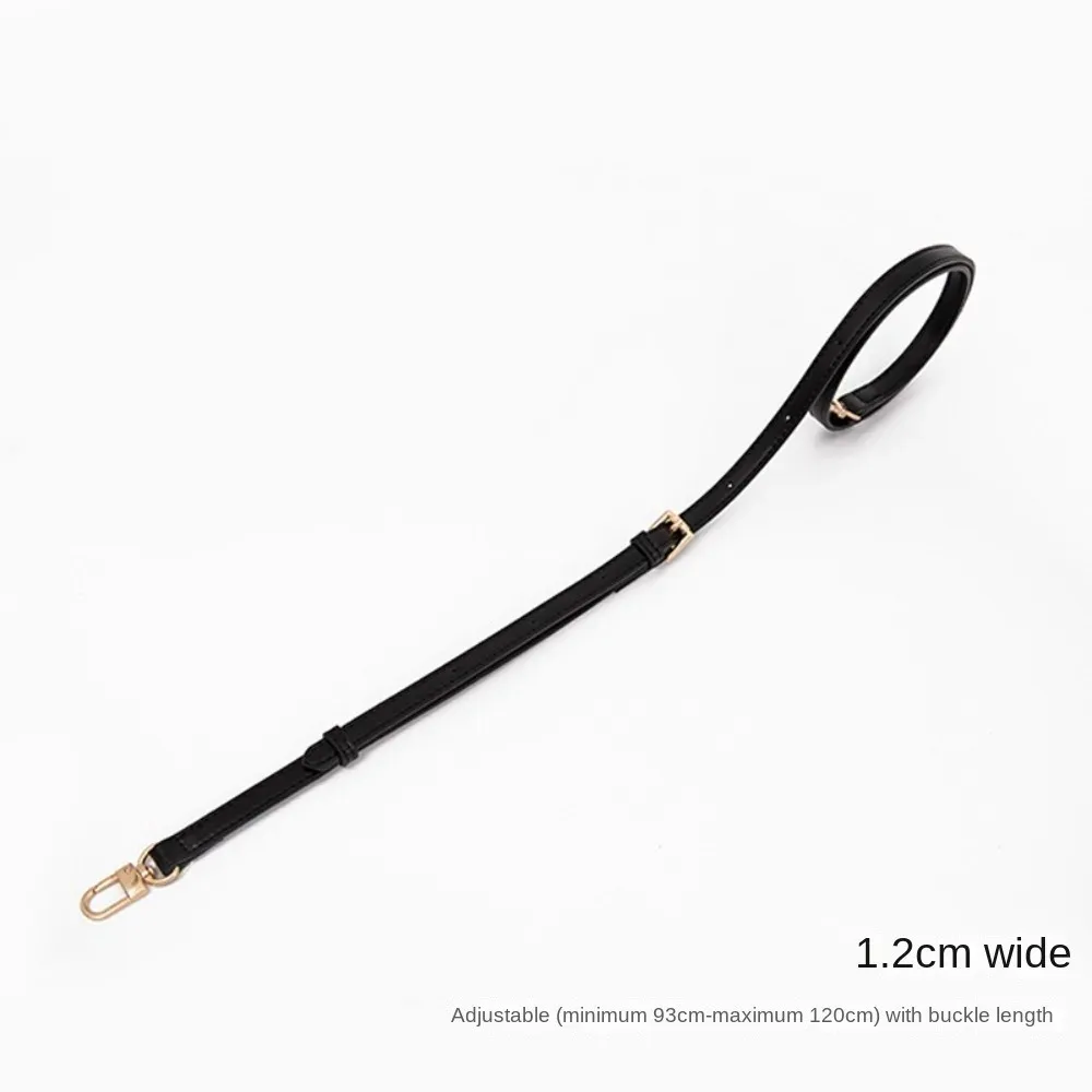 sangles de sac en cuir pu de 1.2cm de large pour lv speedy 20 25 30 bretelles réglables sans poinçon, sac à bandoulière long, sac de ceinture