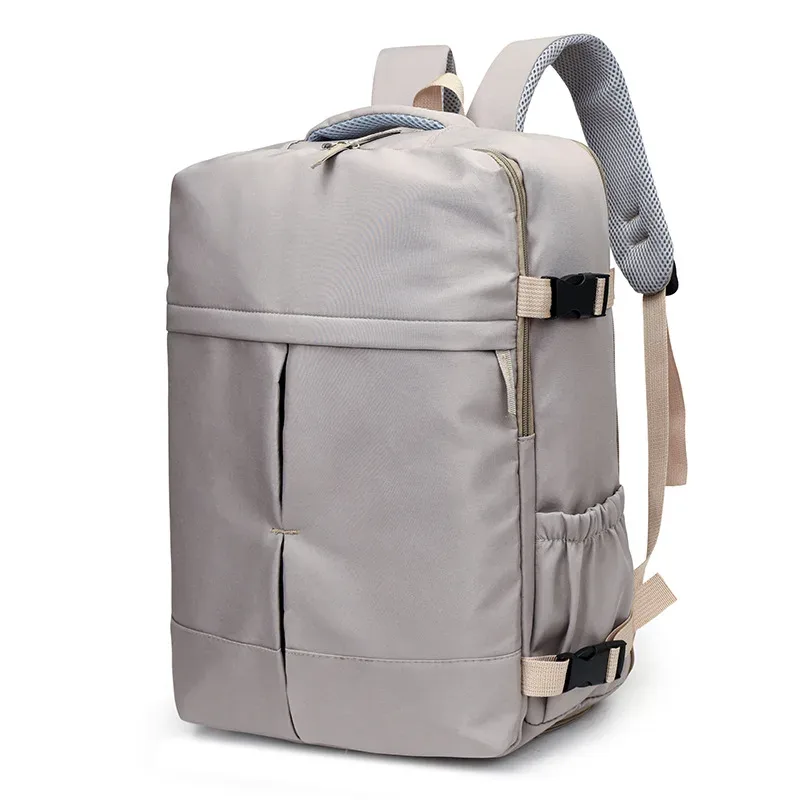 sac à dos de loisirs pour l'europe et les états-unis, sac à dos de voyage de grande capacité, compartiment à chaussures indépendant, sac pour ordinateur.