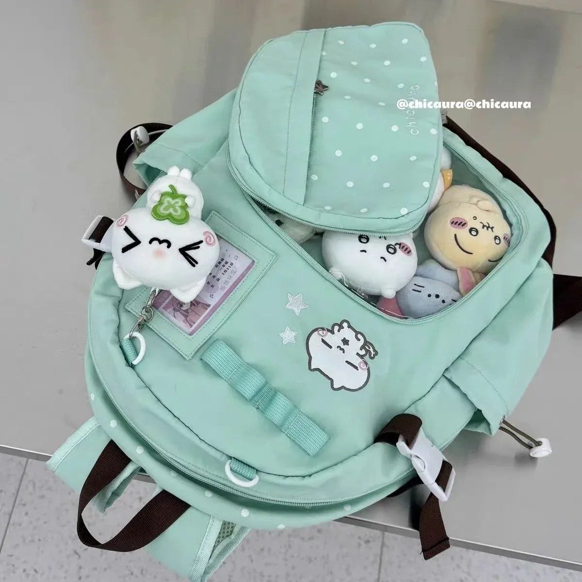 nouveau sac à dos japonais pour filles, mignon et élégant, grande capacité, polyvalent, pour les trajets quotidiens, sac à dos ulzzang diy ita bag, sac pour poupées