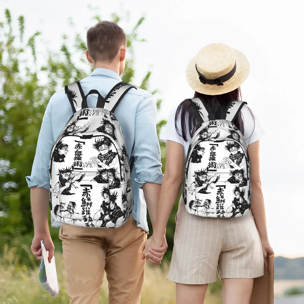 sac à dos choso pour hommes et femmes, sac à dos cool pour le lycée et le travail, sac à dos en toile pour ordinateur portable, cadeau jjk anime