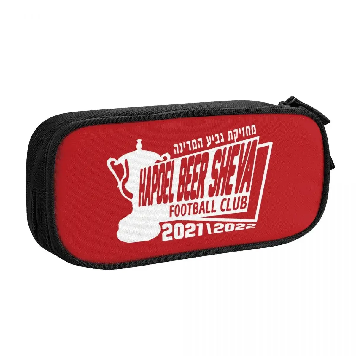 hapoel beer sheva big capacity pencil pen case office college school large storage bag pouch holder box organizer