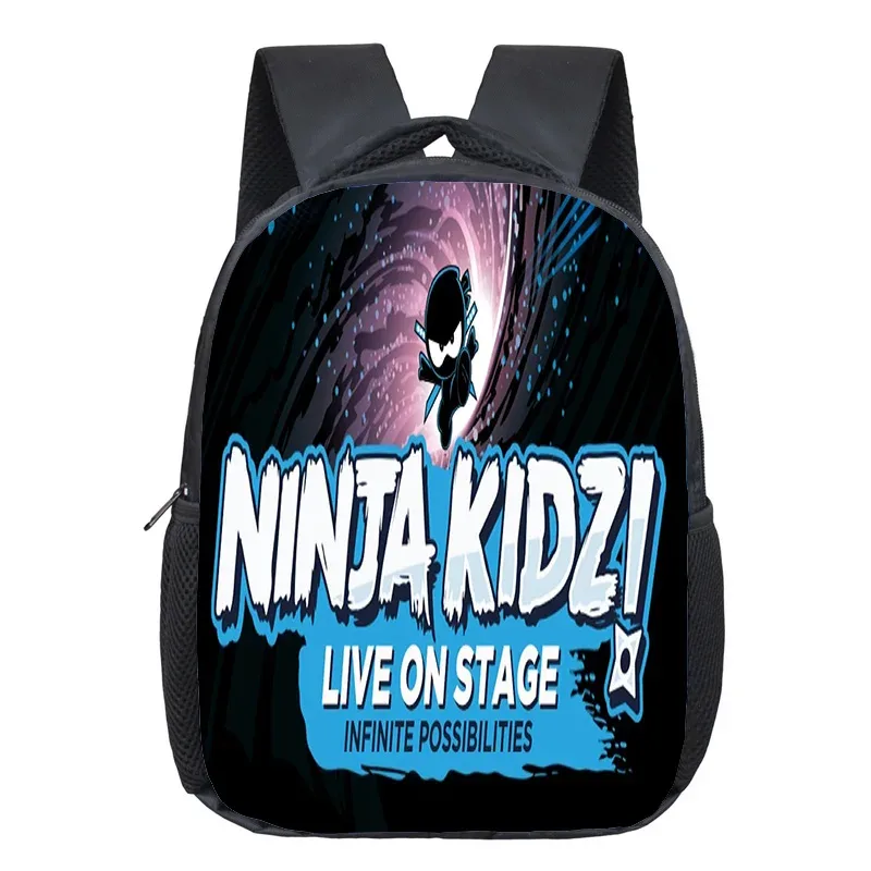 sac à dos ninja kidz pour enfants de 12 pouces, sac à livres pour la maternelle, sacs d'école à la mode pour enfants, sac à dos de voyage décontracté, sac à double épaule