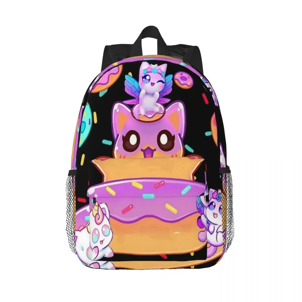 aphmau meow plushies anime cats sacs à dos, cartable pour garçons et filles, cartable pour étudiants, cartable pour ordinateur portable, sac à dos lancé