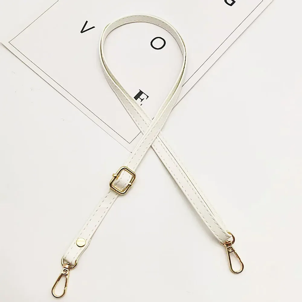 sangle de poignée de sac à main en cuir pu 51 pouces, longueur réglable, remplacement de sangle de sac à main, bricolage, poignée de sac d'embrayage, accessoires de réparation