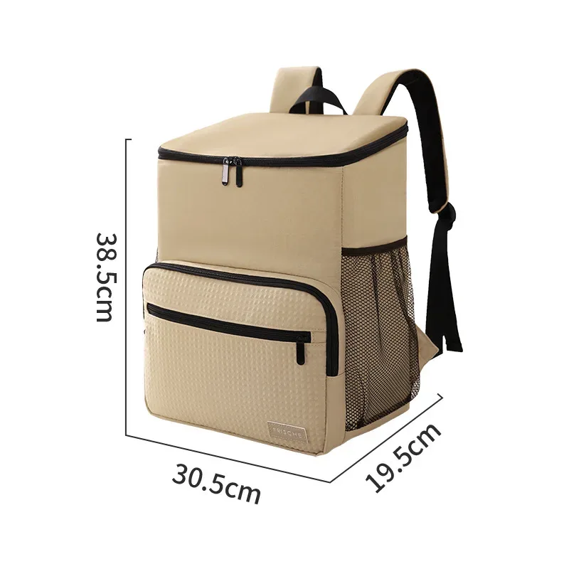 sac de pique-nique isotherme pour déjeuner, étanche, anti-fuite, sac de glace réfrigéré, sacs à dos de bière, pique-nique en plein air, camping