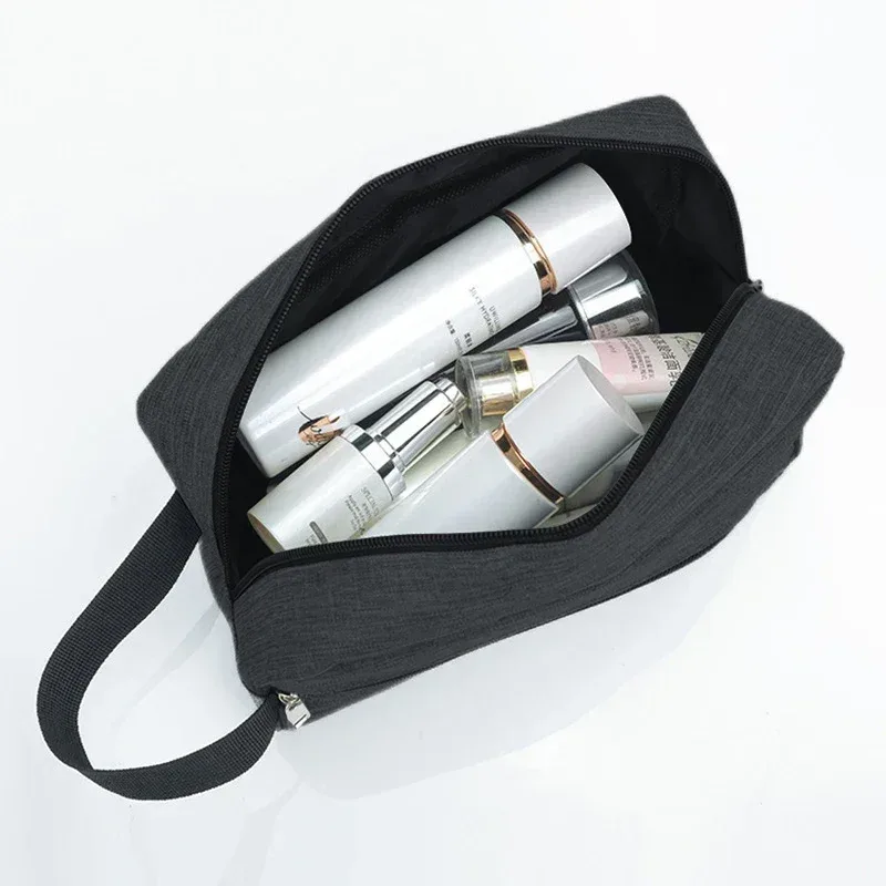 trousse de toilette de voyage pour hommes et femmes, trousse de maquillage étanche pour dames, pochette de lavage de beauté