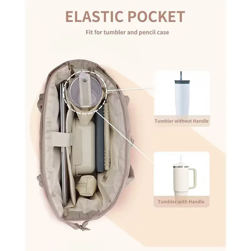 sac fourre-tout léger et portable pour femmes, sac de voyage matelassé, sac à bandoulière décontracté en noir et kaki, petits sacs fourre-tout pour femmes