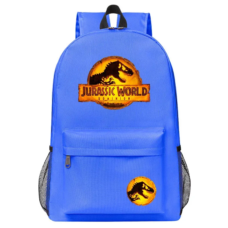 nouveau jurassic world dominion enfants sac d'école de haute qualité enfants étudiant sac à dos cartable adolescent ordinateur portable sacs à bandoulière