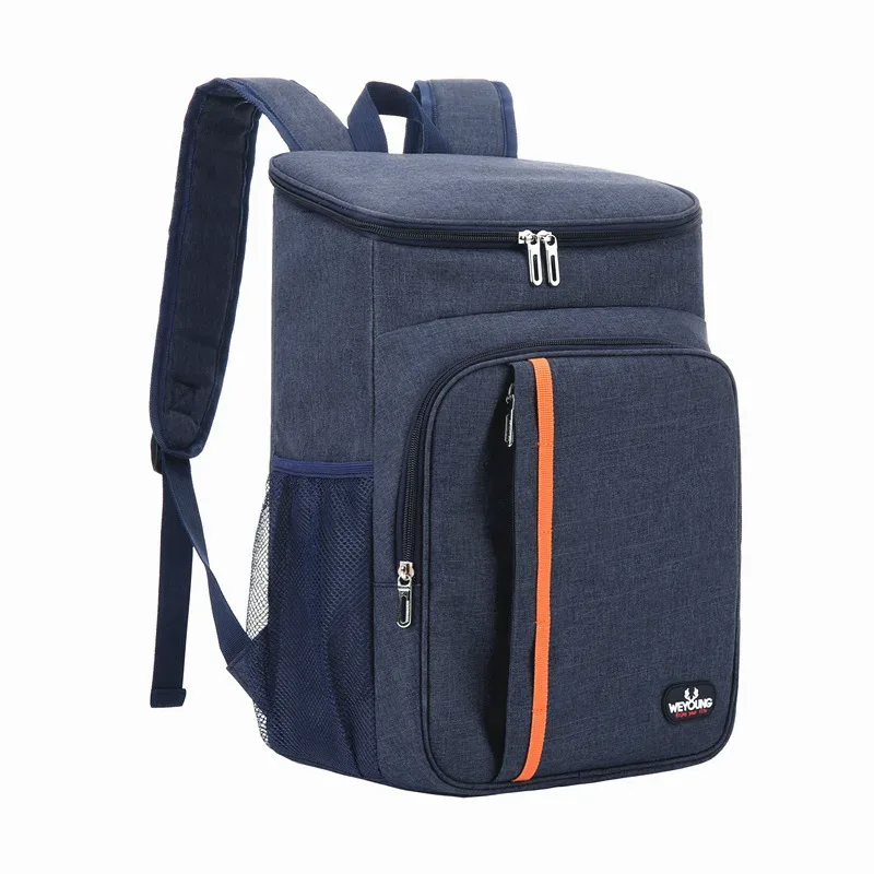 2025 nouveau sac isolé à double épaule multifonctionnel isolation de pique-nique en plein air sac à dos de conservation de la fraîcheur sac de glace anti-fuite