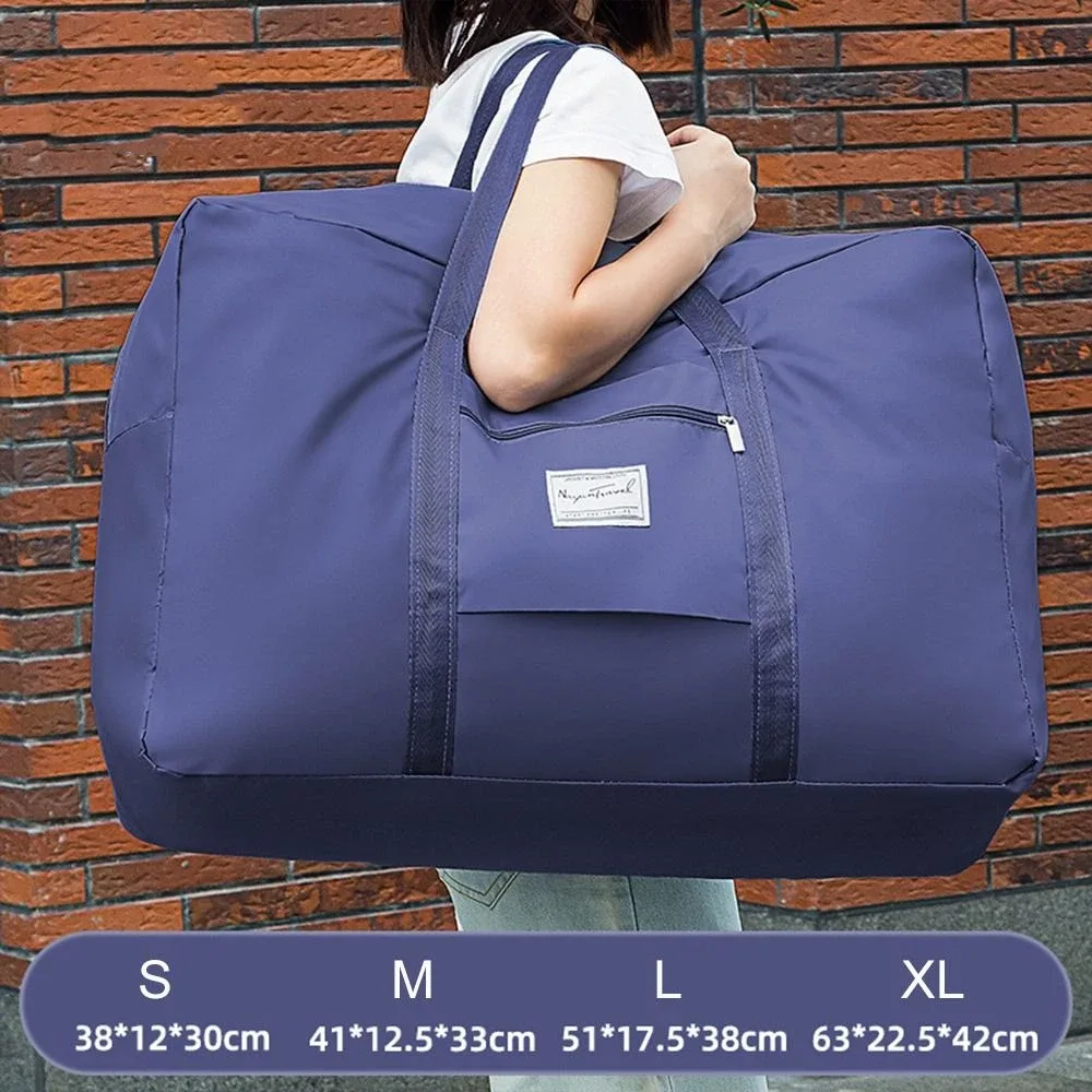 sac de voyage pliable multifonction en tissu oxford, sac à bagages de voyage imperméable grande capacité, sacs à main de voyage, organisateur de vêtements