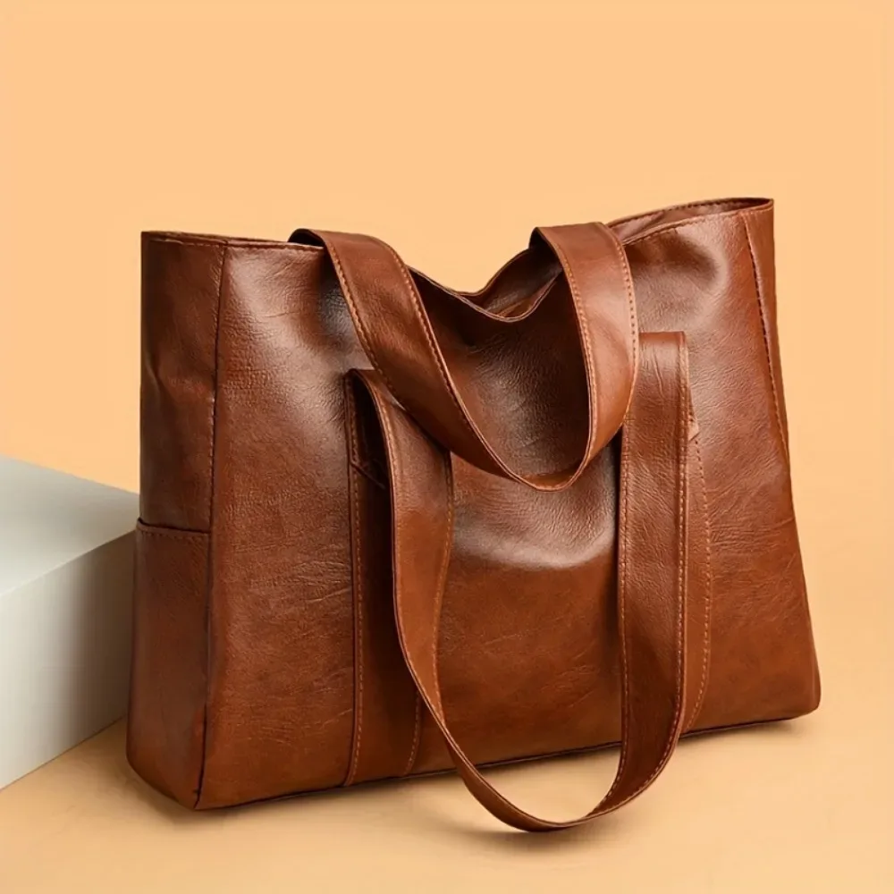 sac à main pour femme tendance - sac à bandoulière spacieux et multifonctionnel avec fermeture éclair de sécurité et cuir synthétique durable