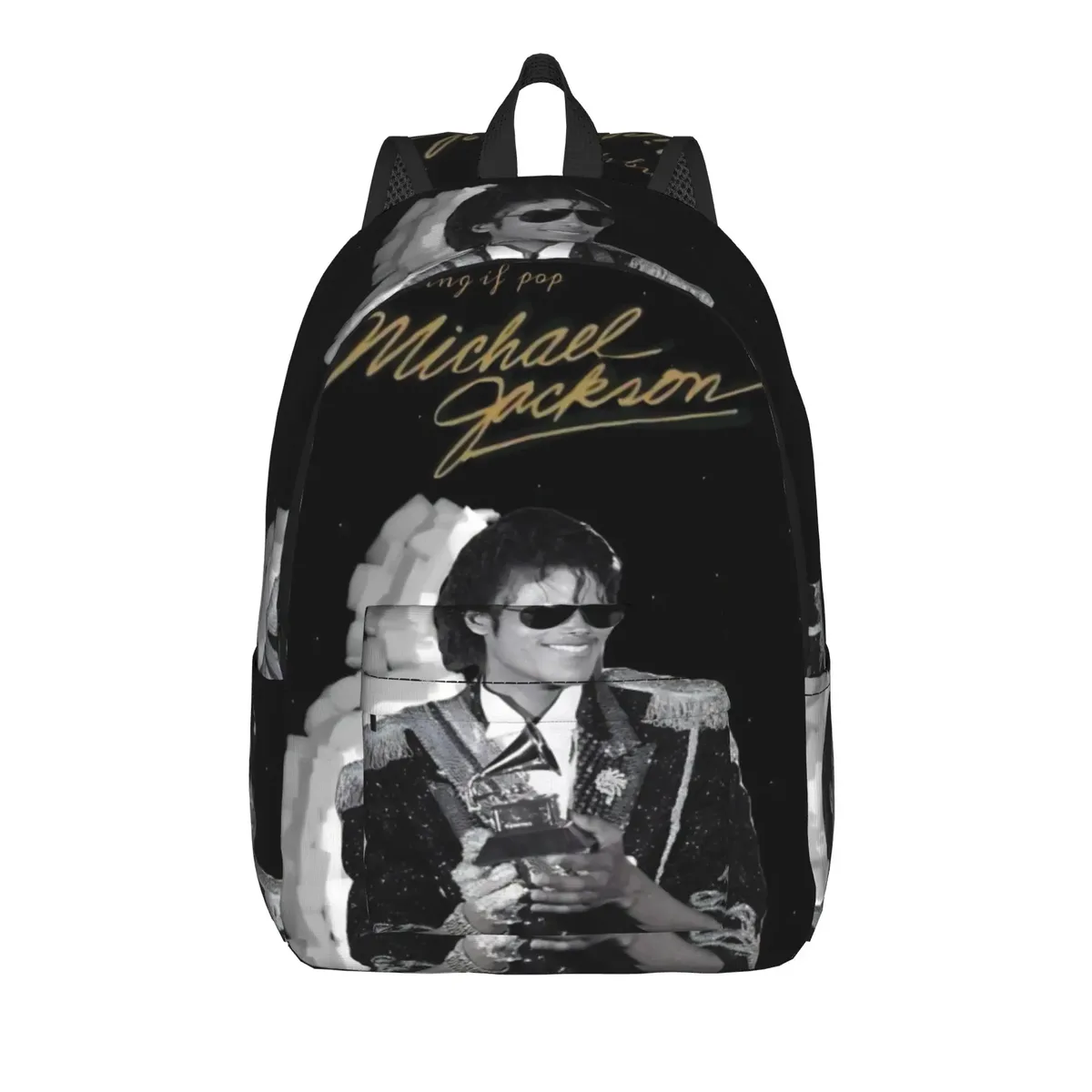 michael jacksons musical movie 2026 sac à dos pour hommes et femmes, sac à dos cool pour le lycée, le travail, sac à bandoulière pour ordinateur portable, sport