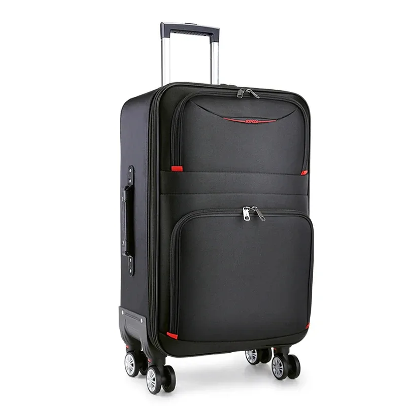 valise de voyage grande capacité, sac à roulettes imperméable en oxford, roulettes universelles, 20 pouces, bagage cabine