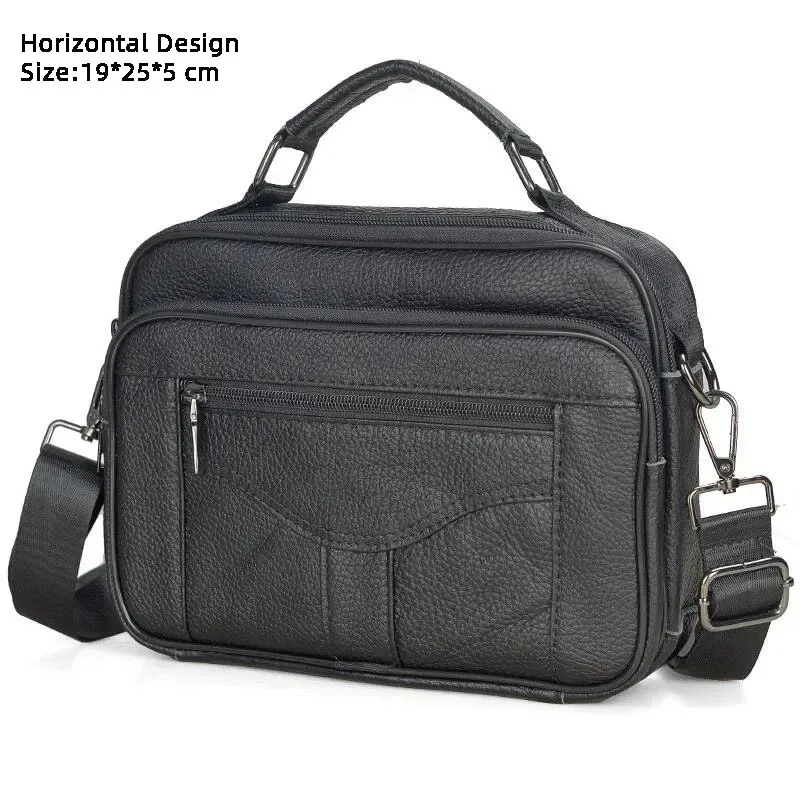 mode chaude hommes sacs de messager sacs à main en cuir véritable pour homme marque de luxe mâle sac à bandoulière pour mini pad garçon sac à bandoulière